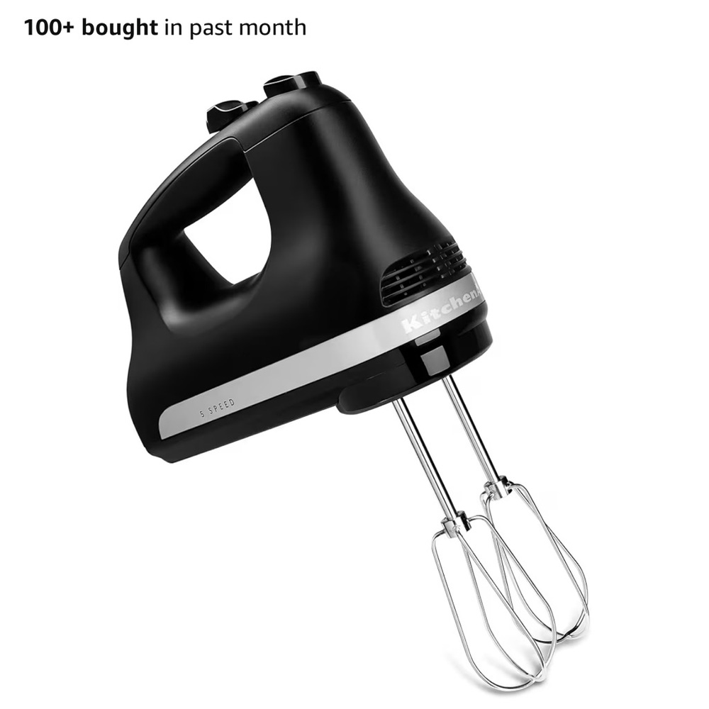 KitchenAid Black Hand Mixer